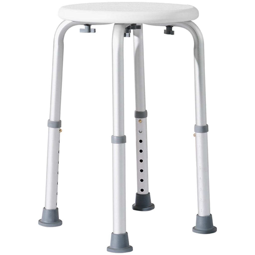 Panchetto Doccia in Alluminio Regolabile ¨C Zephmum ¨C Antiscivolo 136 kg