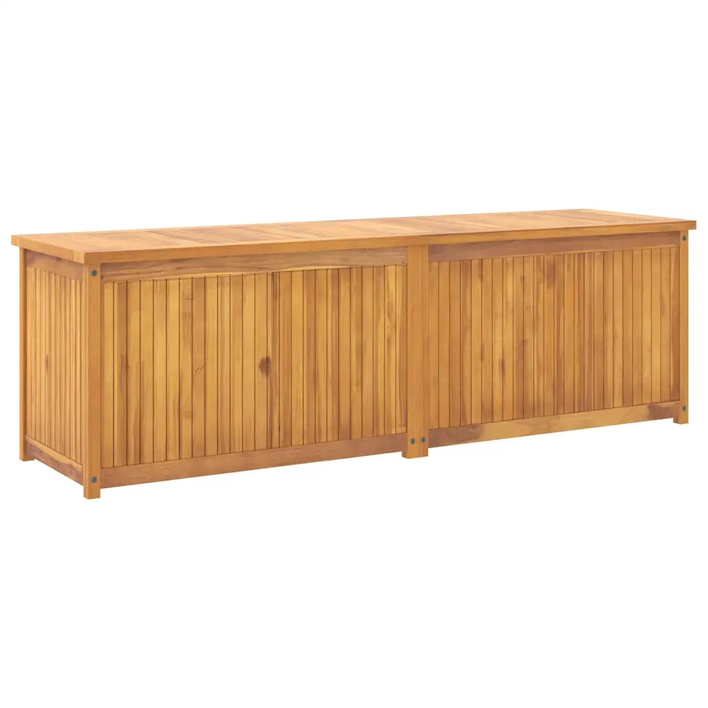 Cassa da Giardino 175x50x55 cm in Legno Massello di Teak 318734