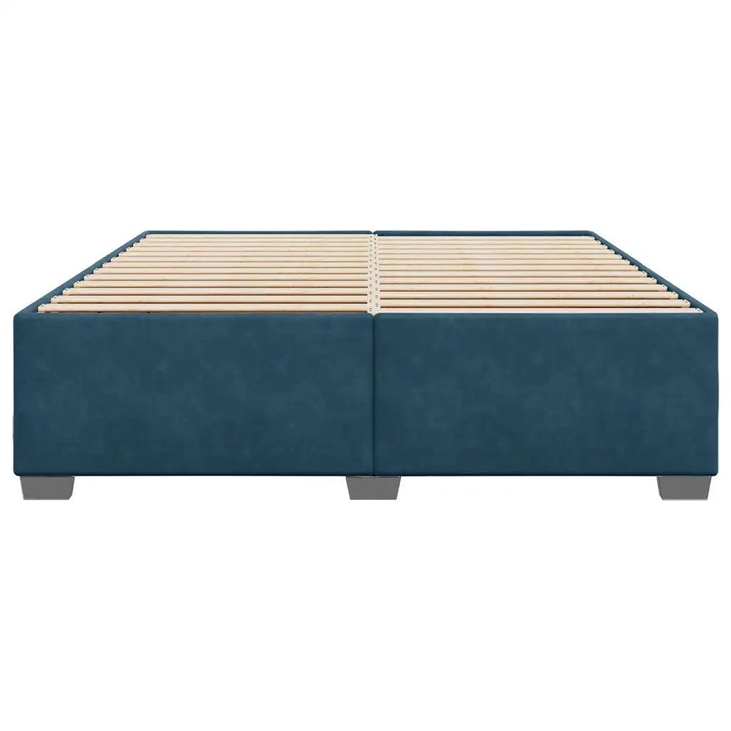 Giroletto Blu 200x200 cm in Velluto