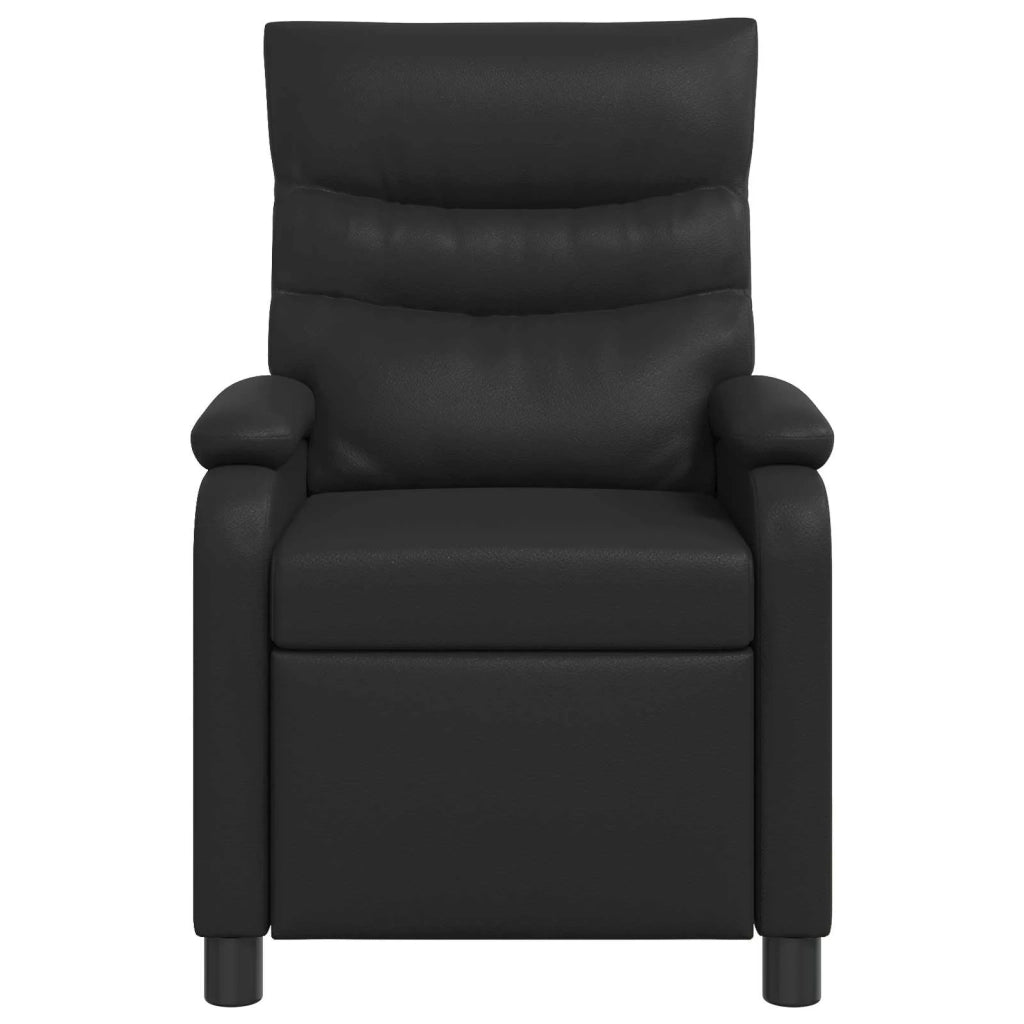 Divano Sedia-Poltrona Massaggiante Nero Similpelle 246217