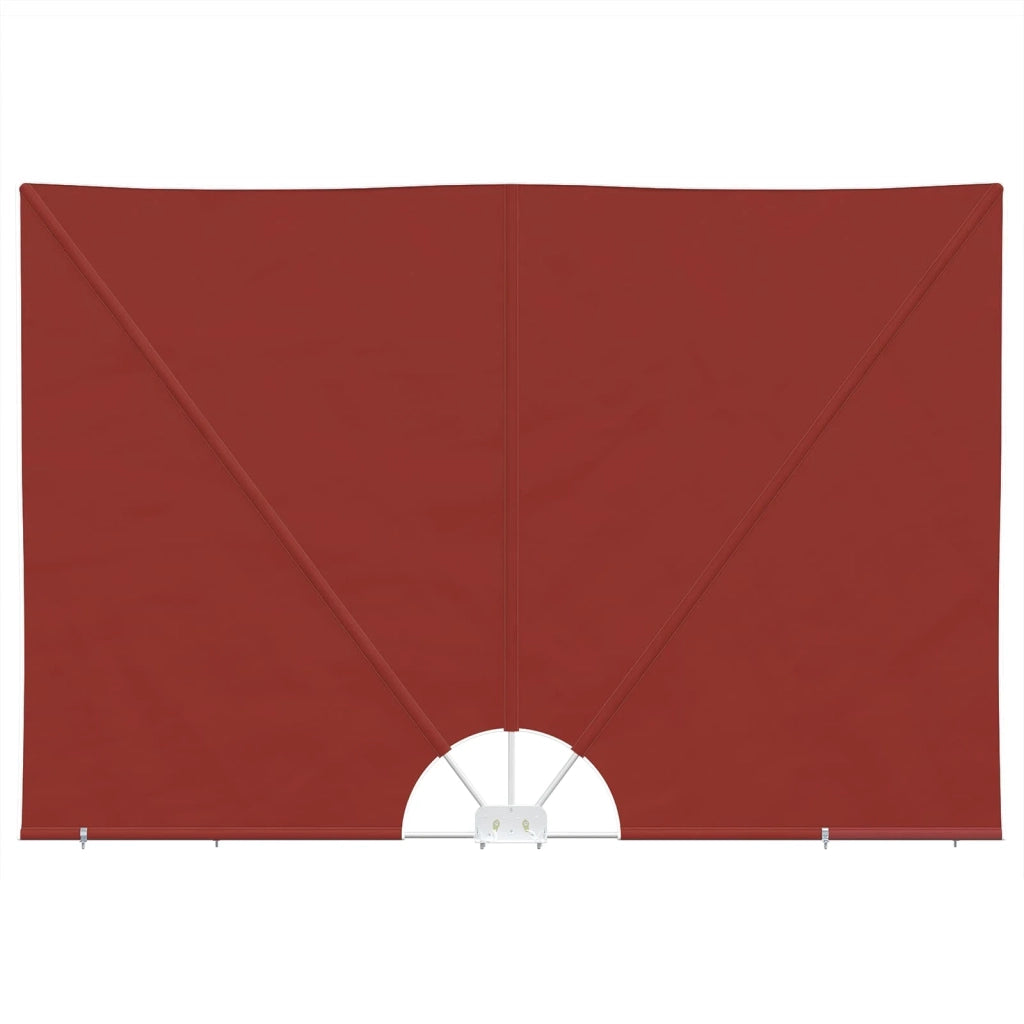 Tenda Laterale per Terrazza Pieghevole Terracotta 300x200 cm 44573