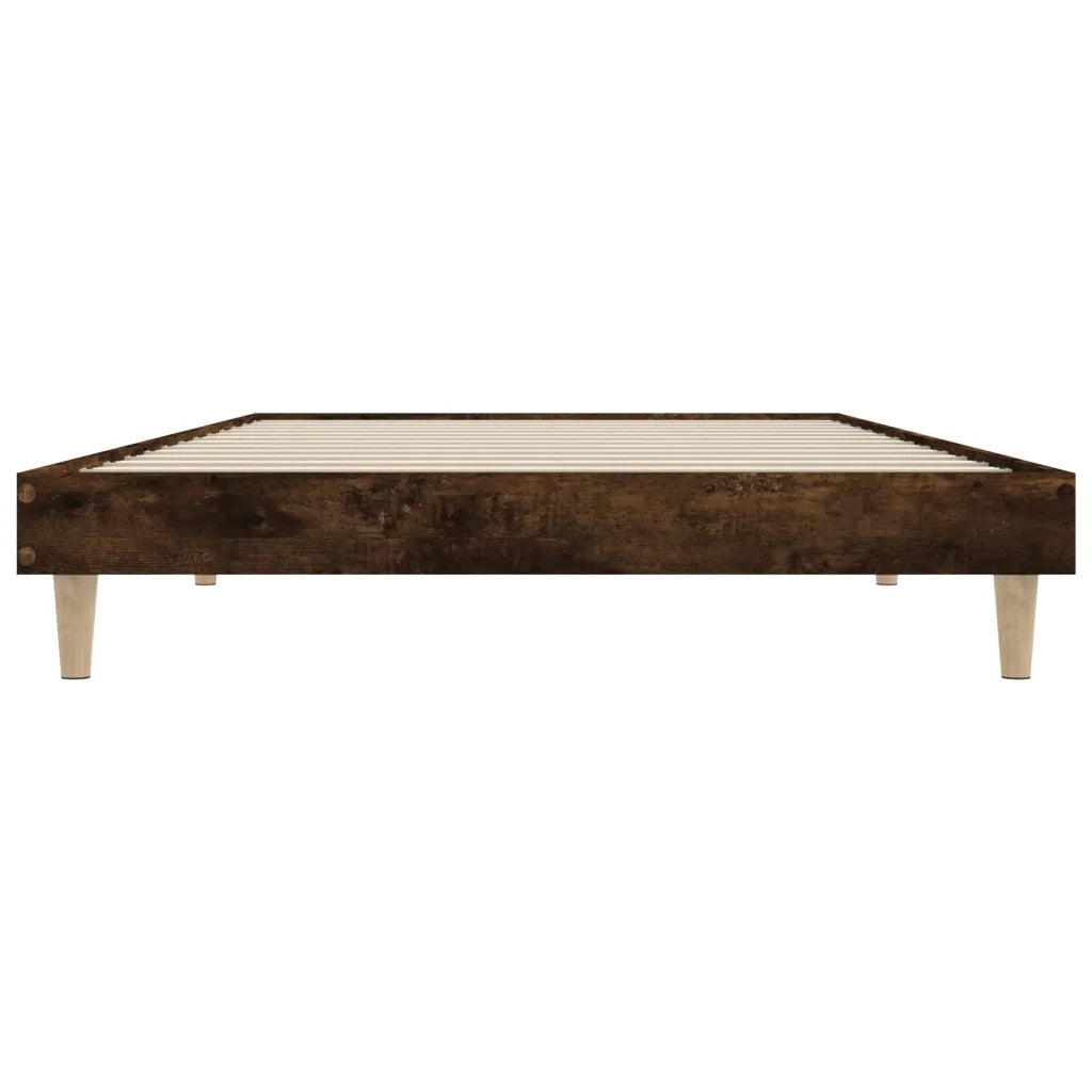 Giroletto senza Materasso Rovere Fumo 100x200 cm in Truciolato 832058