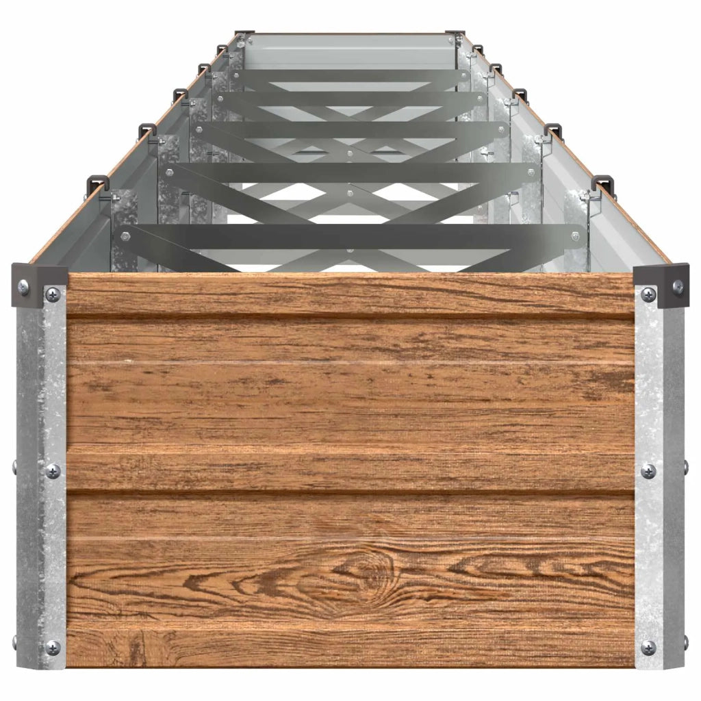 Letto rialzato da giardino Marrone legno 600 x 40 x 24 cm 8006372