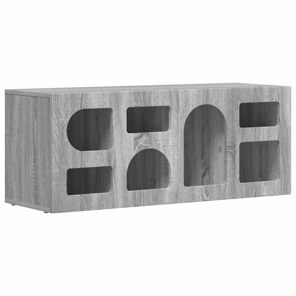 Mobile TV ELST 100 x 35 x 40 cm Grigio Sonoma 891270