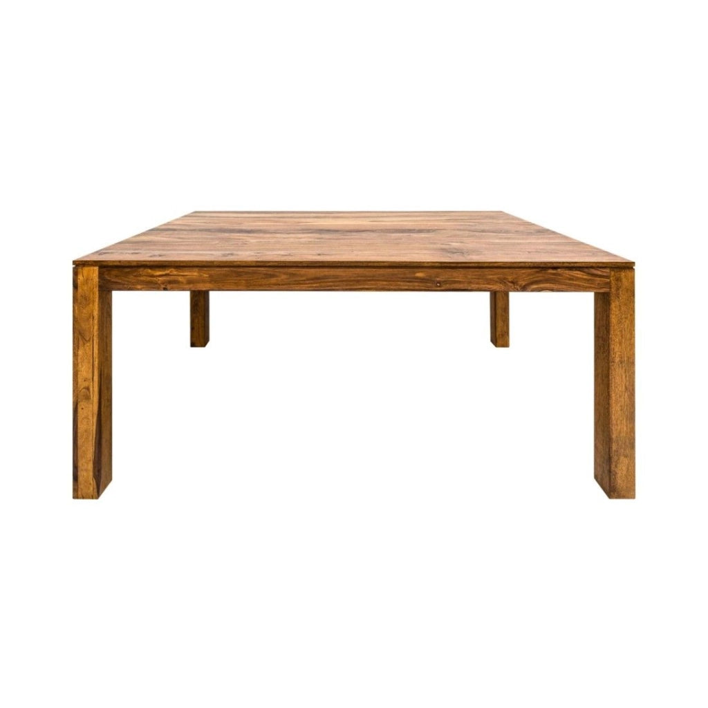 Tavolo da pranzo TAVINA 160–240 cm – Tavolo allungabile in legno massiccio di Sheesham verniciato