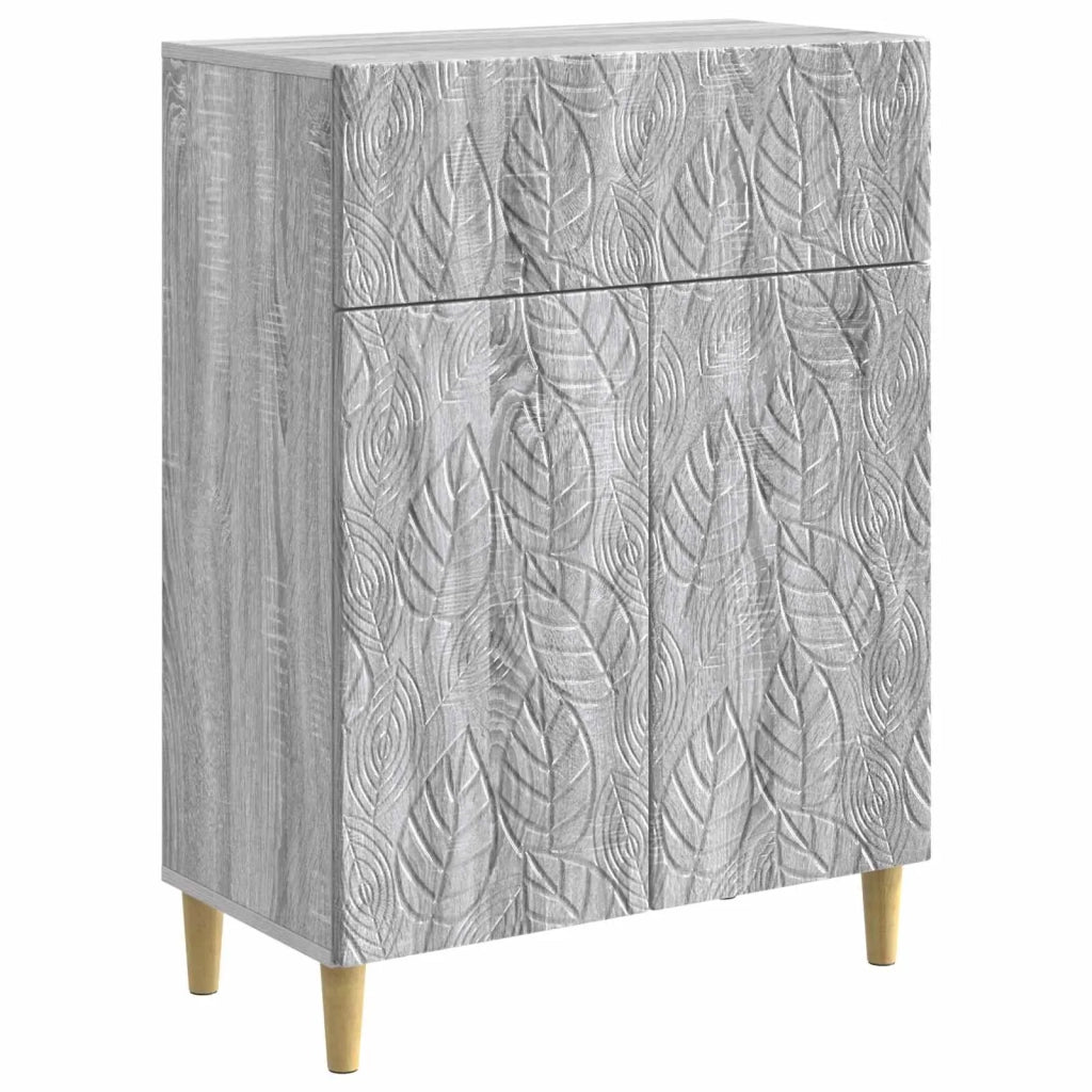 Credenza Sonoma grigio 66 x 34,5 x 90 cm Legno ingegnerizzato 895101