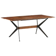 Tavolo da Pranzo 180x90x76 cm in Legno Massello di Mango  cod mxl 12263