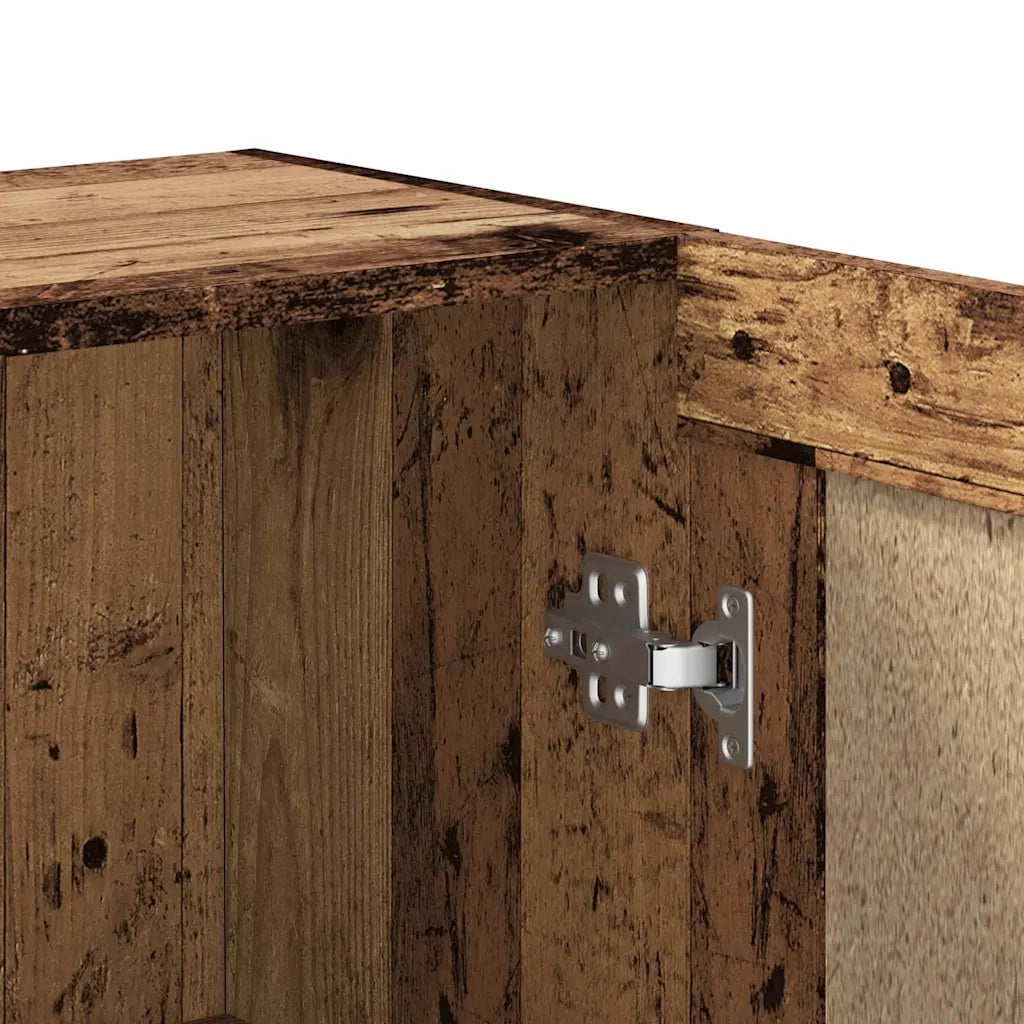 vidaXL Libreria Legno Antico 82,5x30,5x80 cm in Truciolato