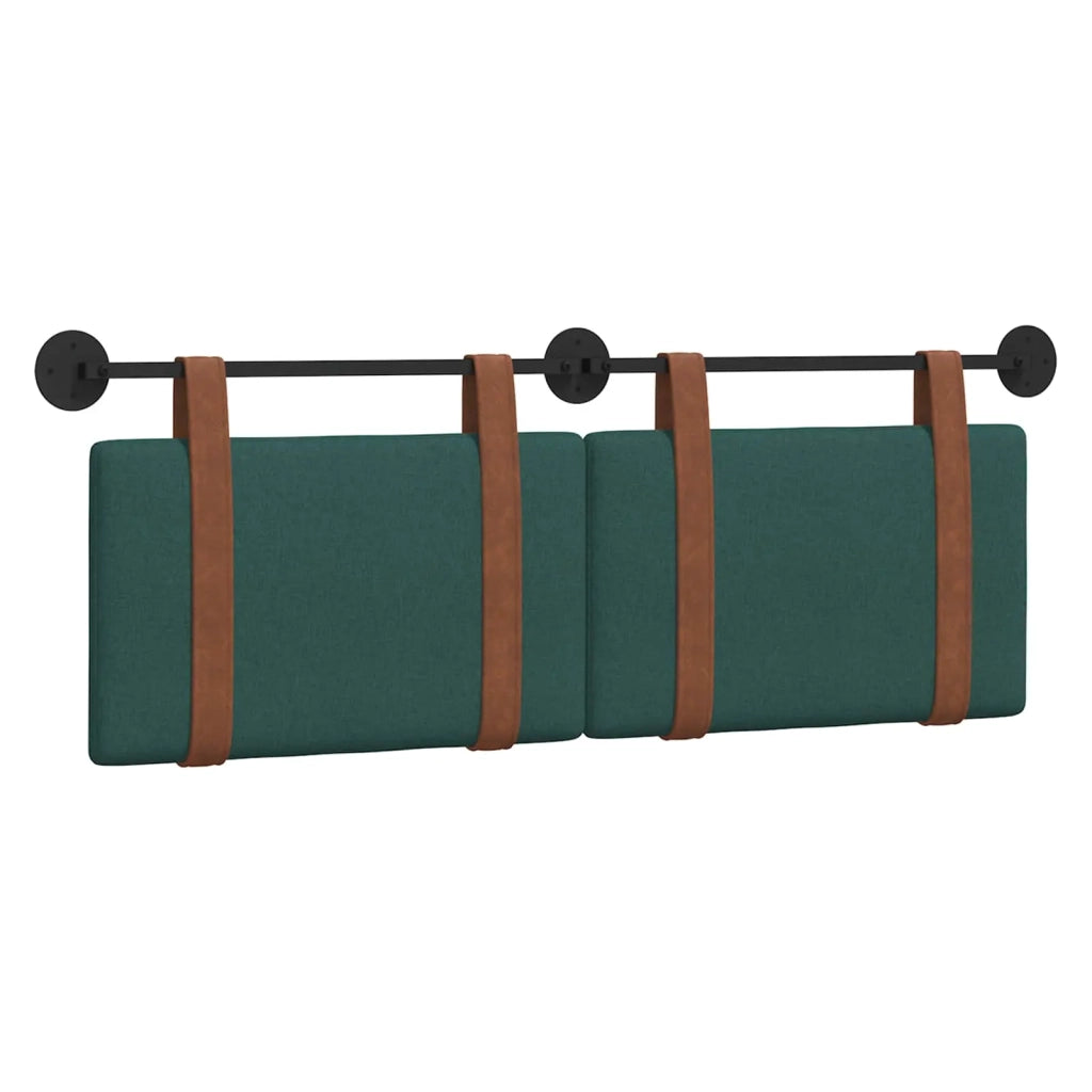 Testata appesa Verde Scuro 130 x 55 x 5 cm PU Antico 42031428