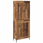 Credenza 2 pz | Madia | Buffet da pranzo | Armadio da pranzo Legno vecchio Legno multistrato