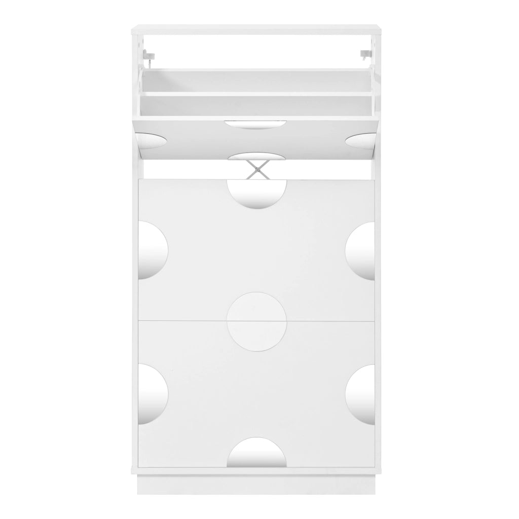 Scarpiera con Specchio e 3 Ante ¨C Xylo ¨C Bianco, Ingresso