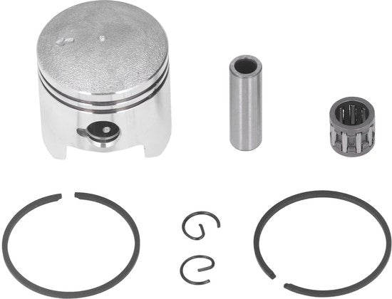 Kit di Pistoni 40mm - Set di Anelli di Pistone - Lega di Acciaio - Alta Durezza - Adatto per Motocicletta/Scooter 49cc/50cc - Finitura Professionale - Pistone