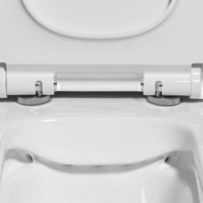 Sanitari sospesi Rimless serie Malaga completo di sedile rallenty