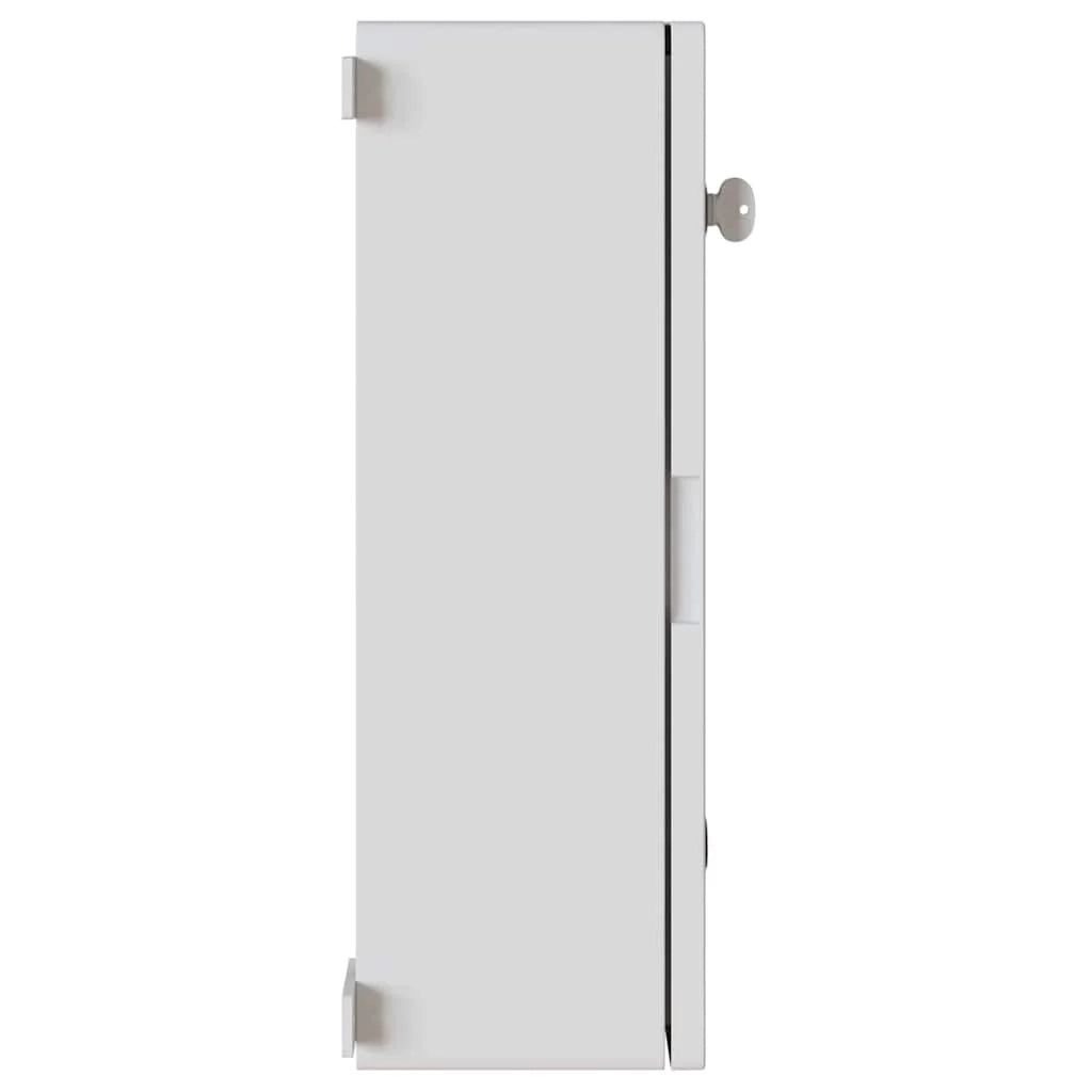 Armadio di controllo multiuso dal design moderno 47 x 20 x 60 cm in plastica grigia 02_0058202