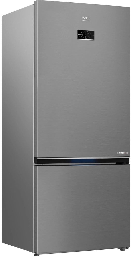 Beko B7RCNE595ZXPW Beyond Frigorifero Combinato 551 L 187 cm Classe D 35 dB Total No Frost AeroFlow MultiZone (187x78x76 cm) colore Inox