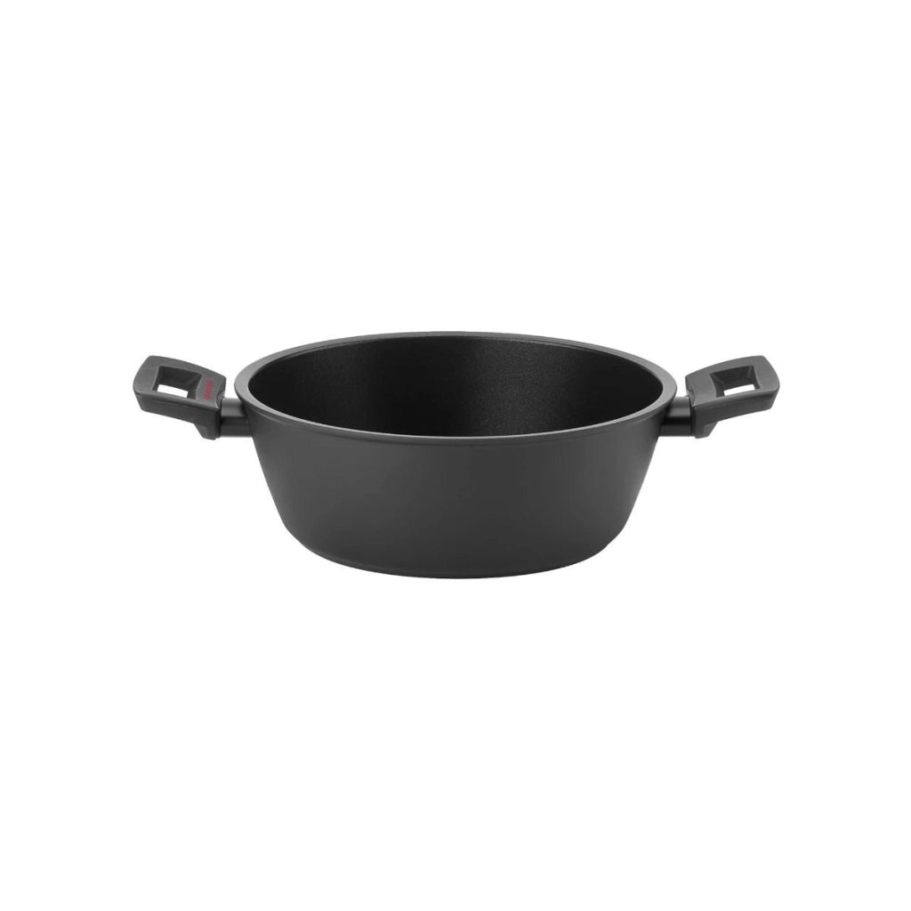 Casseruola nera con doppi manici 20 cm