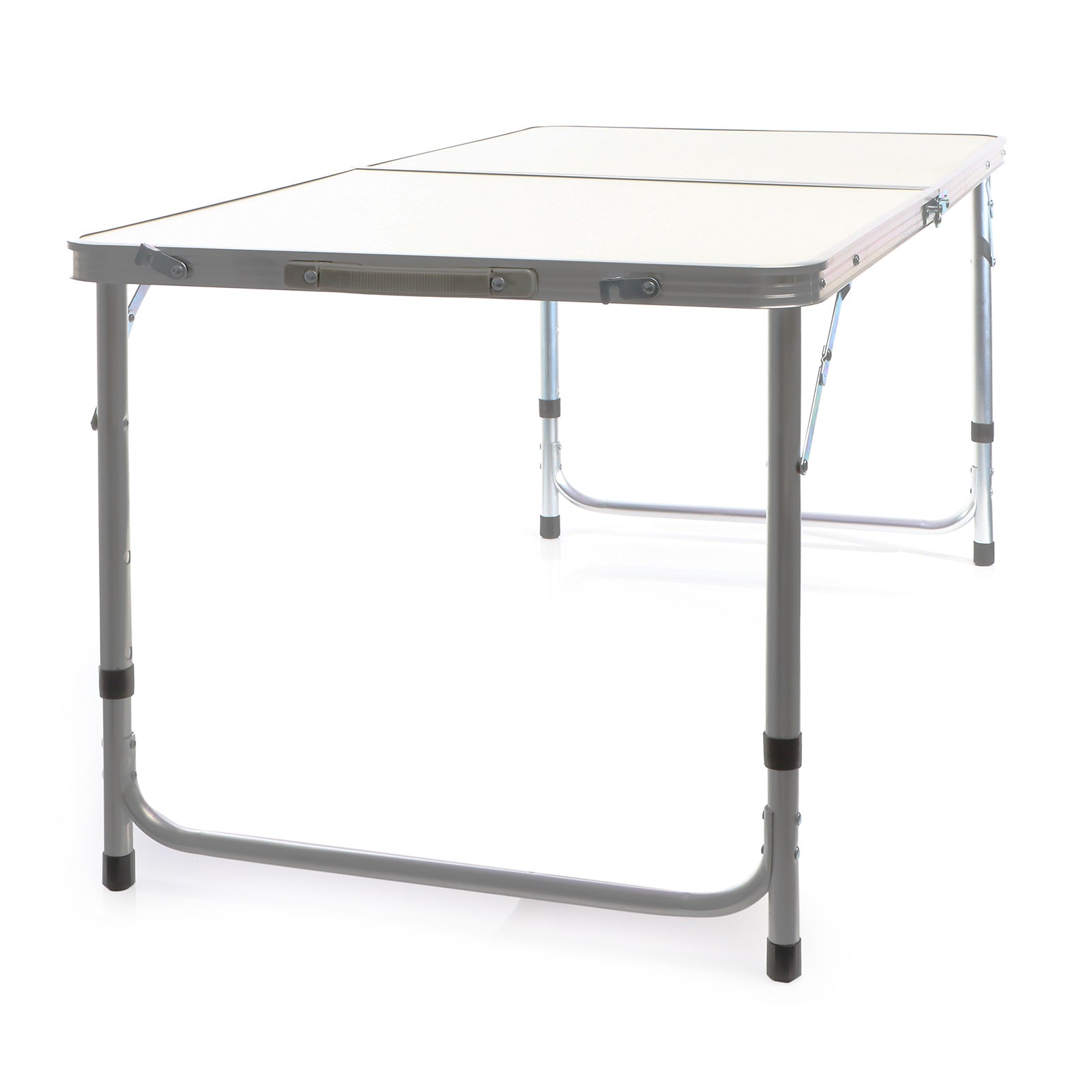 Toboli Tavolo da campeggio pieghevole 120x60x70cm altezza 54/61/70cm portatile e multiuso