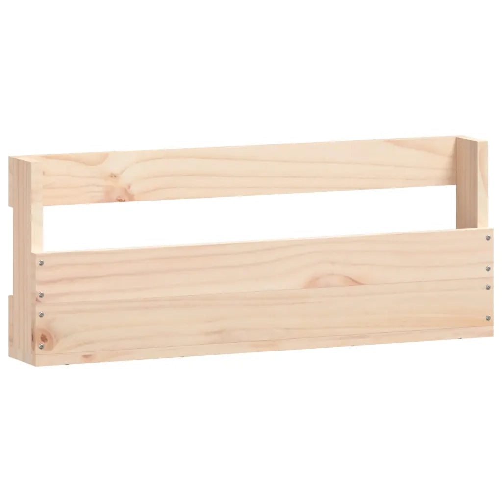 Scarpiere a Parete 2 pz | Mobile per scarpe 59x9x23 cm Legno Massello di Pino