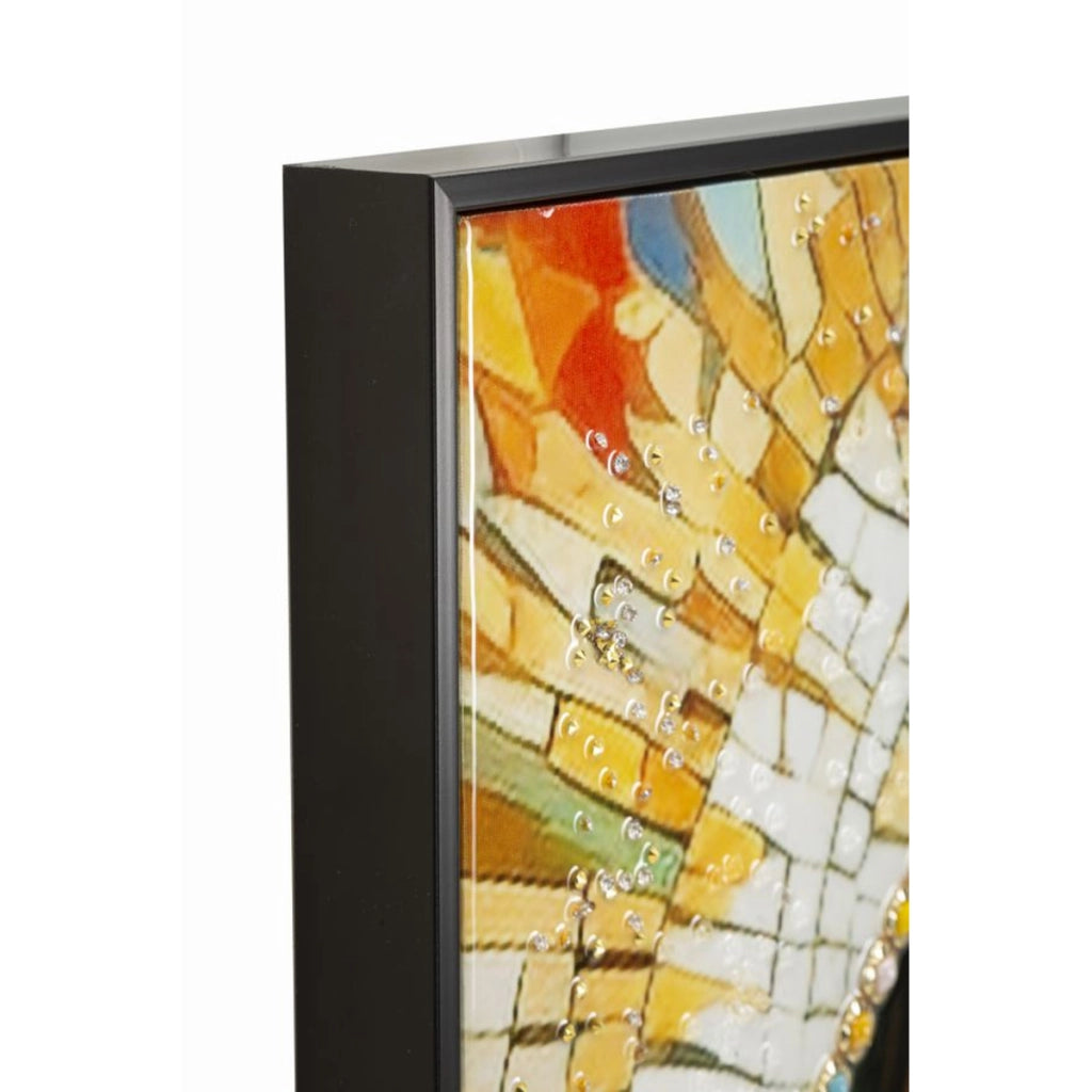 Dipinto su tela Madonna A soggetto sacro con cornice, 72x102 cm