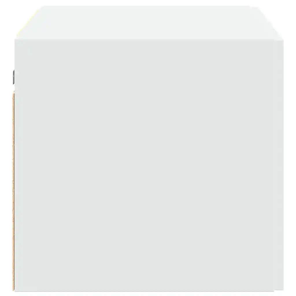 Armadietto a Muro | Mobile a Parete Bianco 70x42,5x40 cm in Legno Multistrato