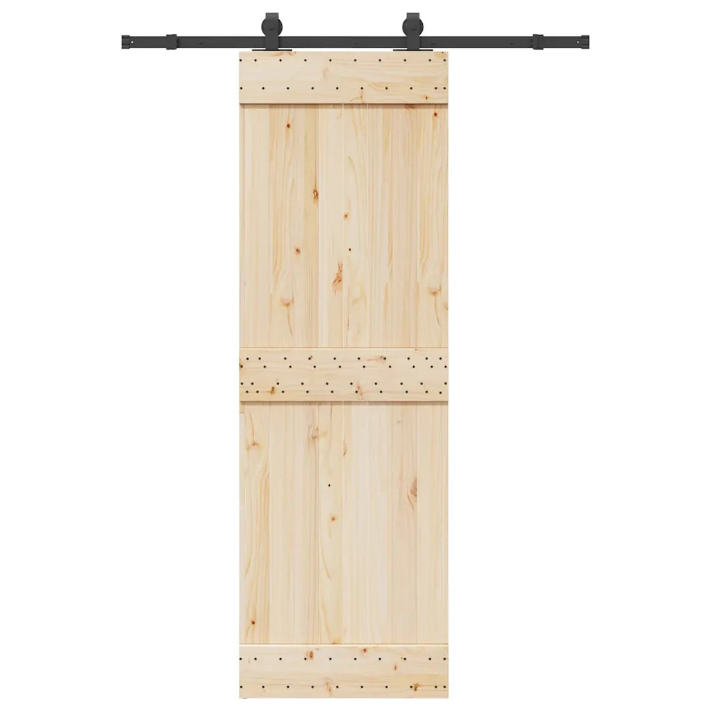 Kit di Binari per Porte Scorrevoli 152,5 cm Acciaio Nero CFW9964183