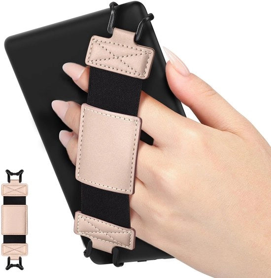 Supporto per Tablet 6-8 Pollici - Grip Versatile - Nero - Leggero e Comodo - Adatto per Lettori Elettronici e Tablet - Per