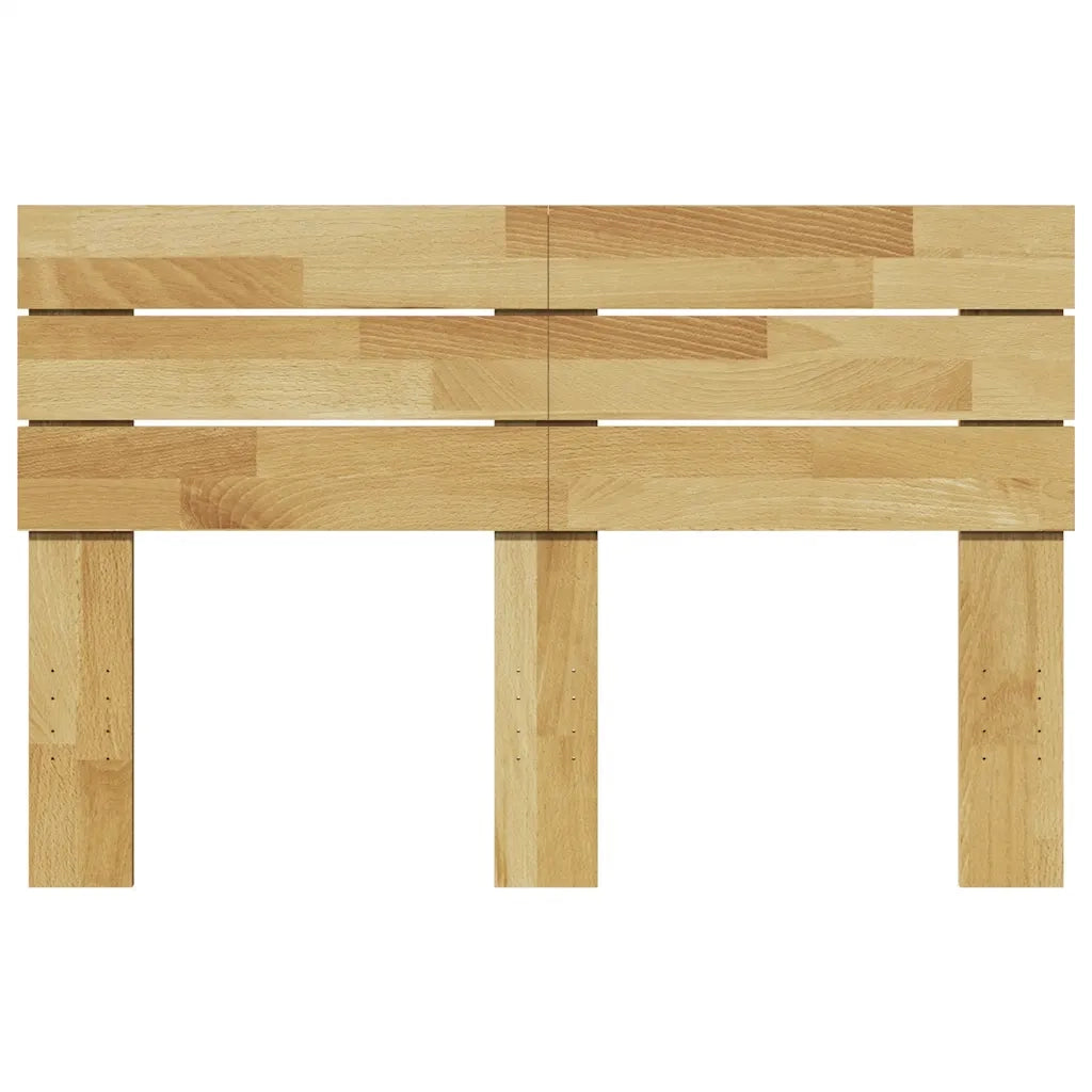 Testiera 120 cm in Legno Massello di Rovere 851977