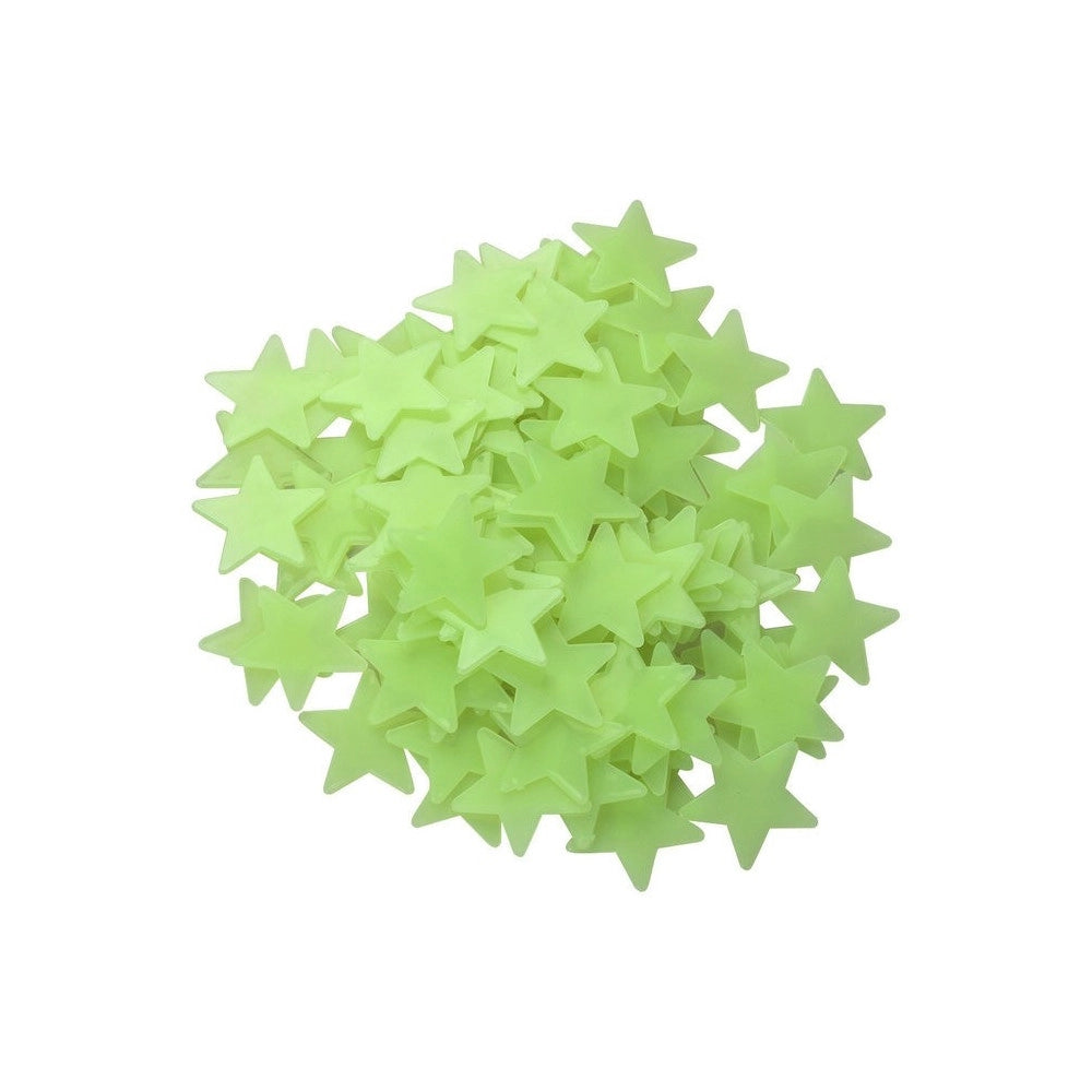 Trade Shop - Stelle Stella Glow Fluorescenti Decorazione Arredo Stanze Brillano Al Buio -