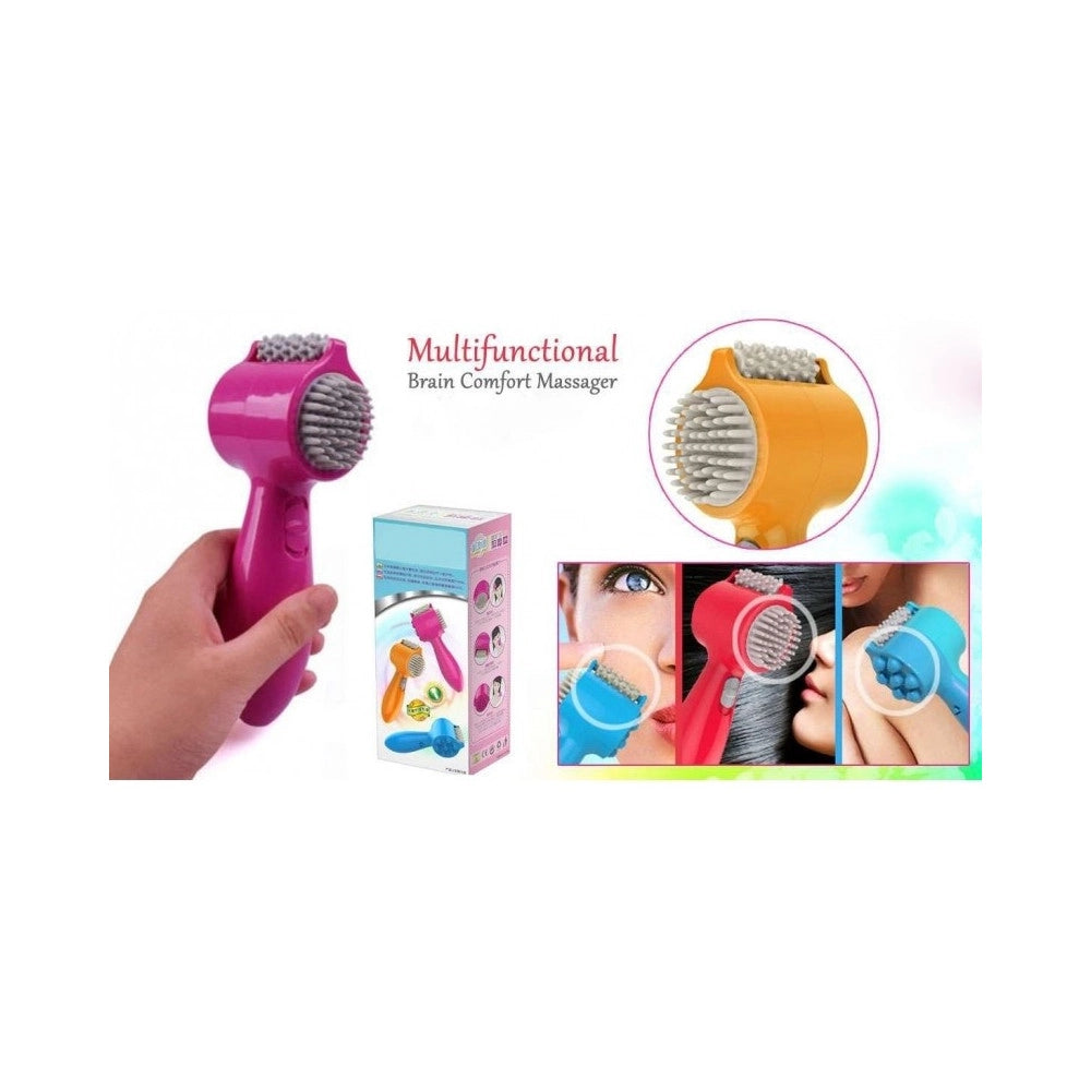 Trade Shop - Massaggiatore Massaggio Viso Corpo Testa Elettrico Vibrazione Anti Eta' -