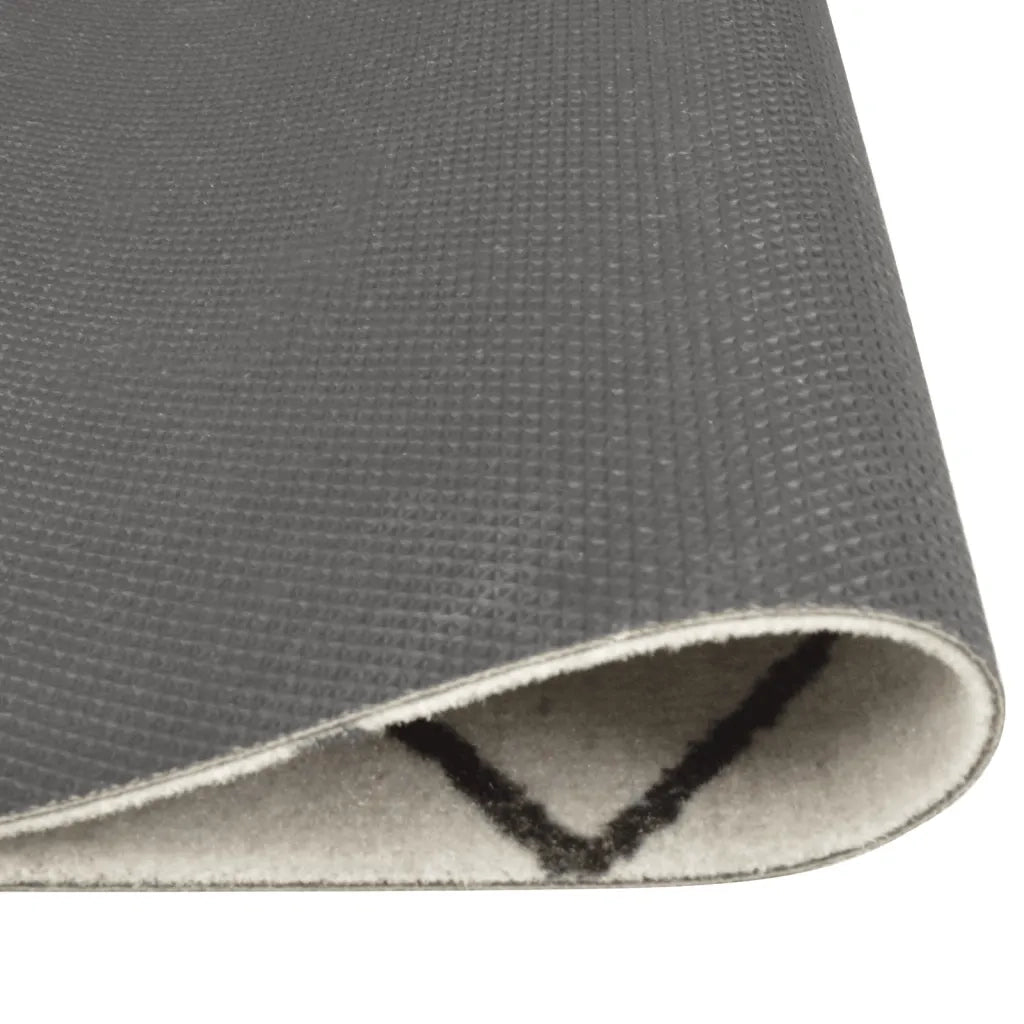 Tappeto da Cucina Lavabile Quadri 45x150 cm Velluto 136567