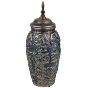 Vaso in ceramica marrone, D17x44h cm