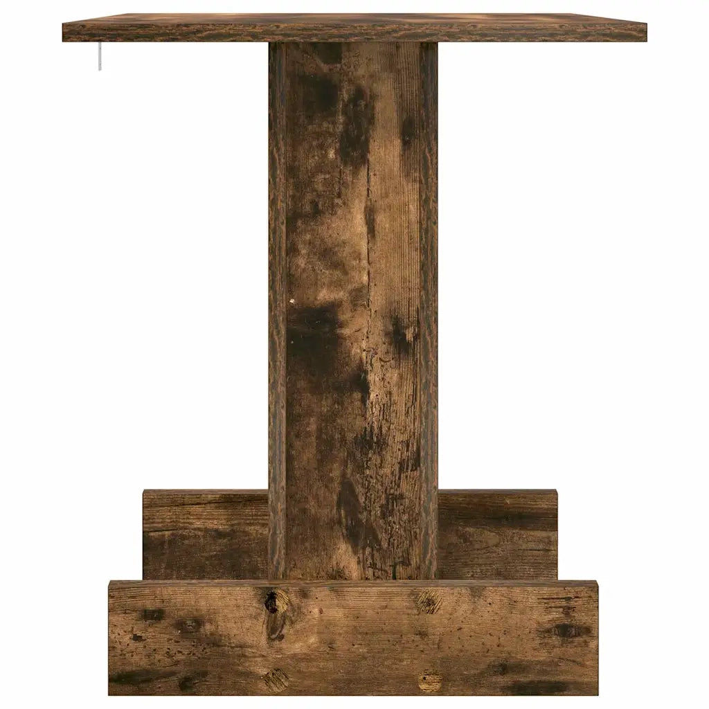 Tavolino Rovere fumé 44,5 x 45 x 55 cm Legno ingegnerizzato 891220