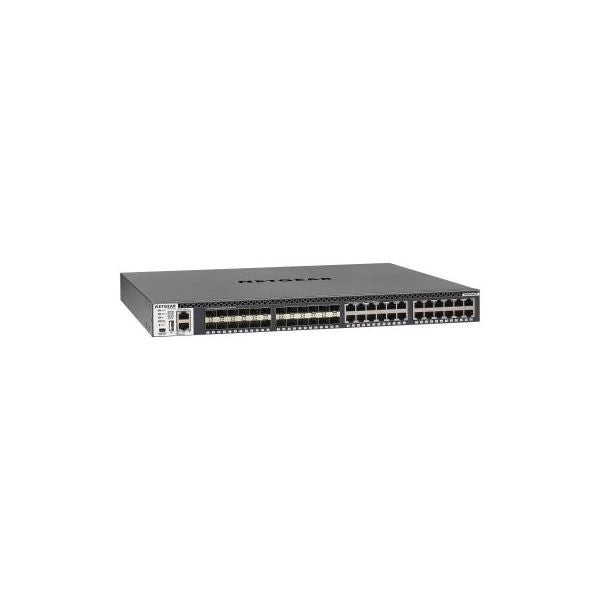Netgear m4300-24x24f/us/emea gestito 10g ethernet (100/1000/10000) 1u grigio - 125094