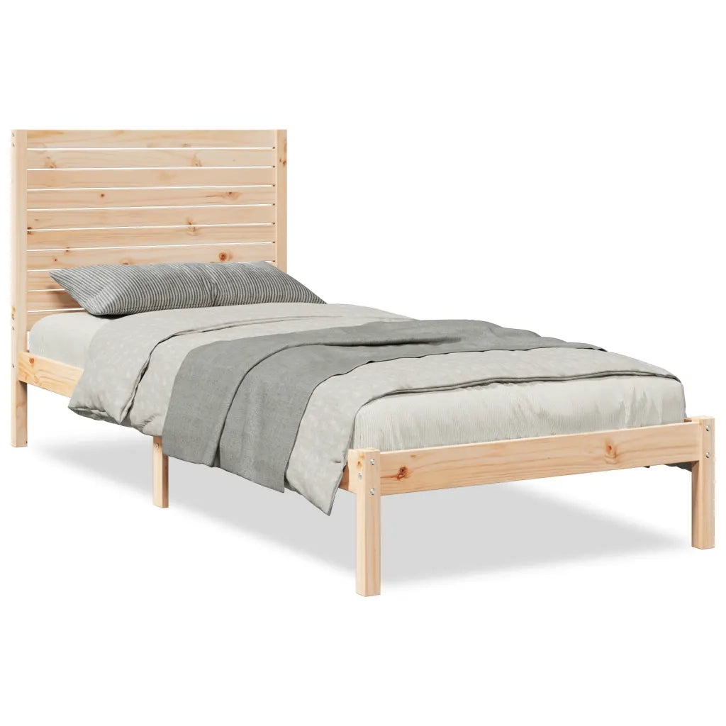 Giroletto Extra Lungo senza Materasso 90x220 cm Legno Massello 3309309