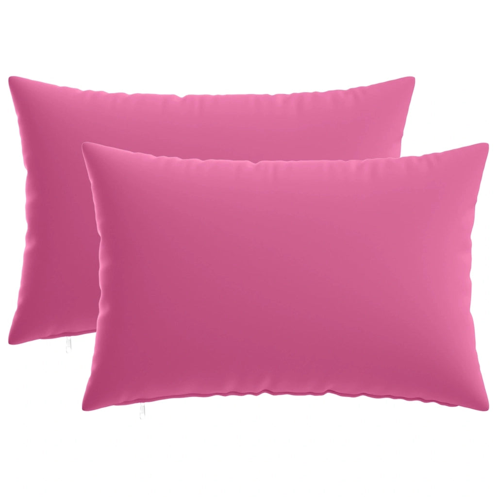 Federa 2 pcs HEERLEN Rosa 50 x 75 cm Poliestere 911731