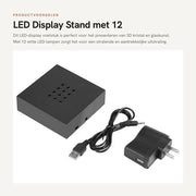 Display Stand LED con 12 Luce Bianca per Arte Vetrata