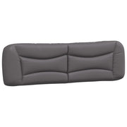Cuscino Testiera Hvar Grigio 180 cm in Similpelle CFW9212090