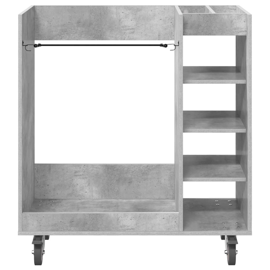 Armadio per Golf con ruota Grigio cemento 90 x 45 x 98 cm CFW7571347