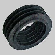 MORSETTO IN GOMMA NERA PER CASSETTA INCASSO  mm 51 x Ø 40     MADE IN ITALY