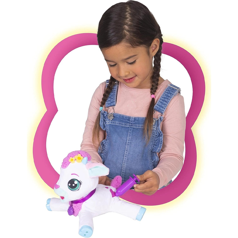 Club Petz Milky The Baby Goat Capra Giocattolo Peluche Idea Regalo con Suoni