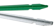 10pz paletto per recinzioni plastificato verde h cm.225 mm.30x30x3 cod:ferx.vit41210
