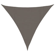Vela Parasole | Telo Ombra | Vela da ombra 160 g/m2 Antracite 4x4x4 m in HDPE