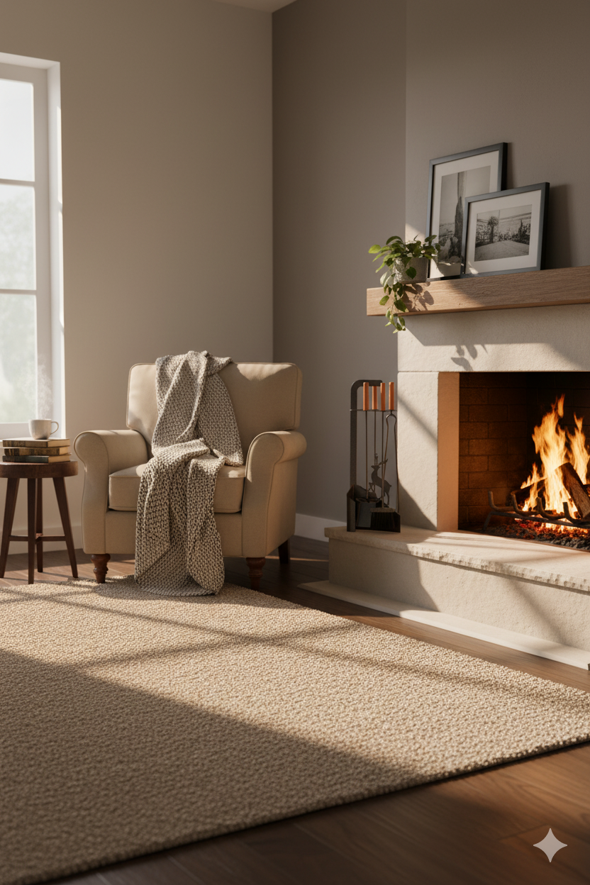 Trespolo per Attrezzi Camino Sagoma Cervo con Paletta Scopino Attizzino e Pinza 15,6x23,5x65 cm in Ferro e Legno Grigio