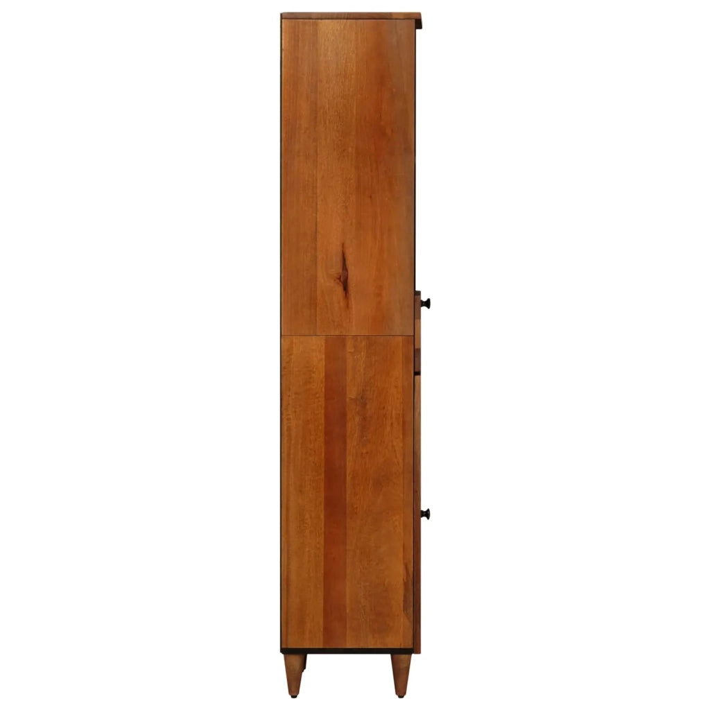 Mobile da Bagno con cassetto con porta Noce 38 x 33 x 160 cm 4018246