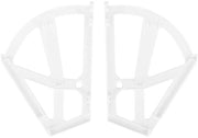 Accessorio per armadi per scarpe con sospensioni in plastica - Facile da montare - Disegno flessibile - Previene la formazione di umidità sulle scarpe - Armadio per scarpe