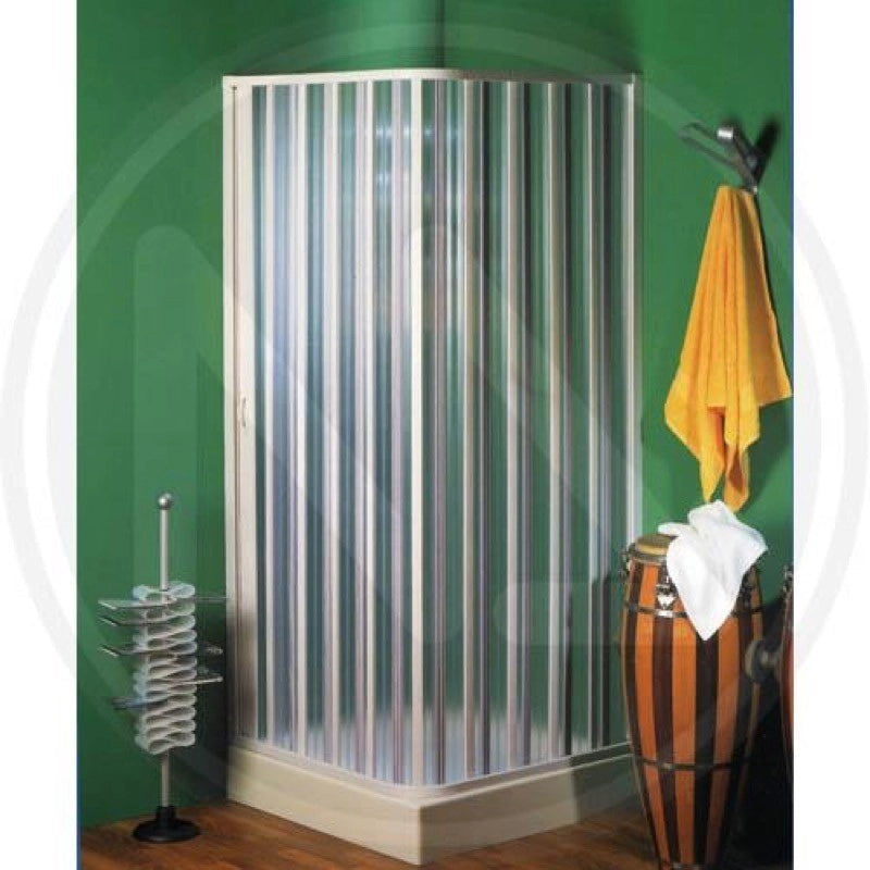 BOX DOCCIA 2 LATI APERTURA LATERALE VENERE H.185 - LATO 80/60 ARREDO BAGNO