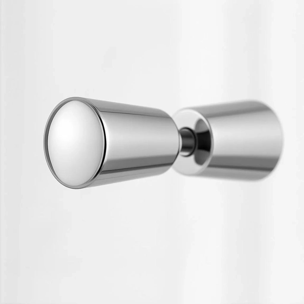 Porta Doccia Rea Primo Swing 80 Chrome