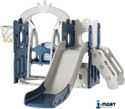 Scivolo per Bambini - Gli Scivoli per Bambini - Gli Scivoli per Bambini con Basket - Dimensioni 165 x 215 x 122