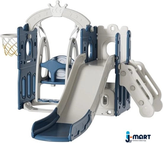 Scivolo per Bambini - Gli Scivoli per Bambini - Gli Scivoli per Bambini con Basket - Dimensioni 165 x 215 x 122