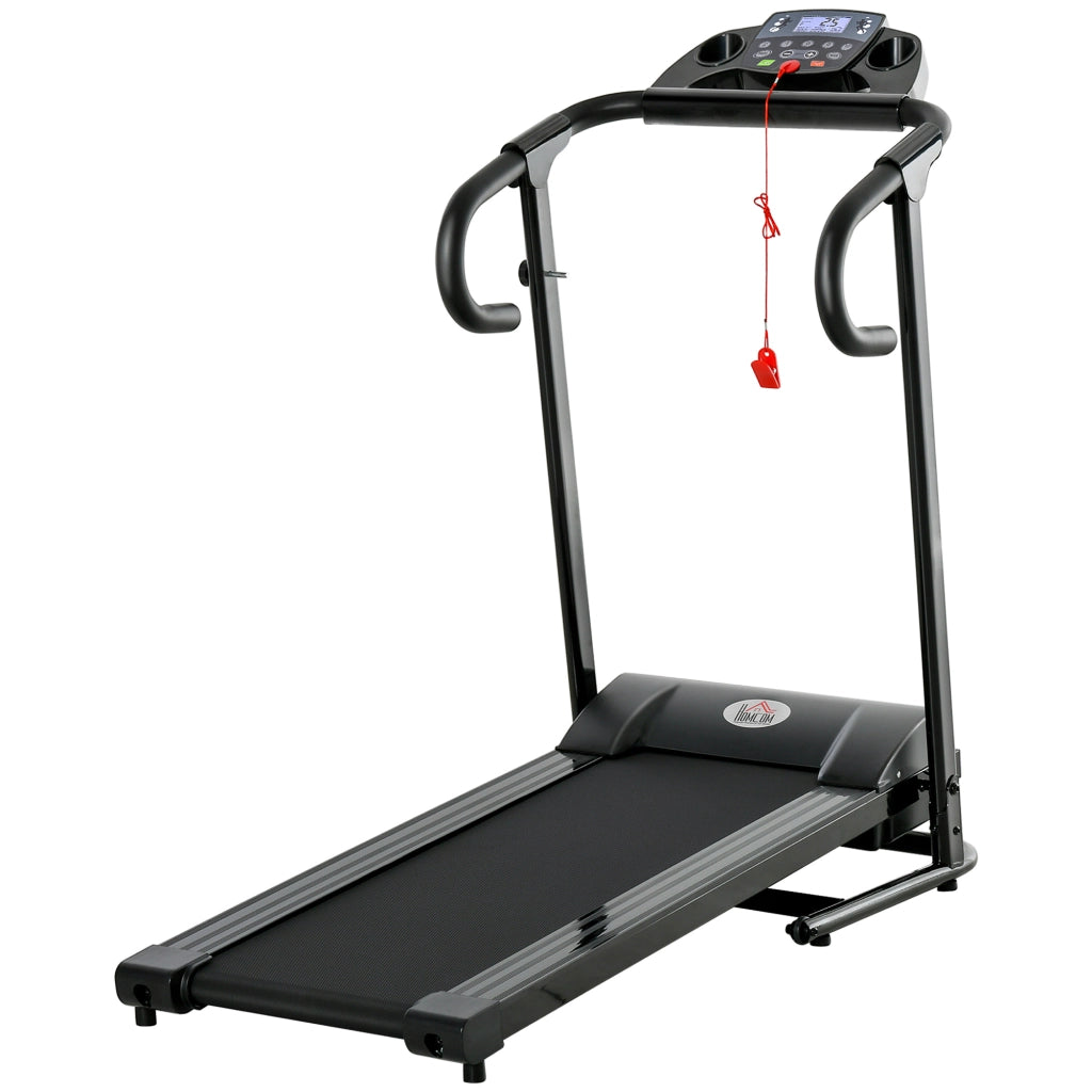 Tapis roulant elettrico pieghevole con display LCD ¨C zephmum ¨C 123x62x117 cm nero